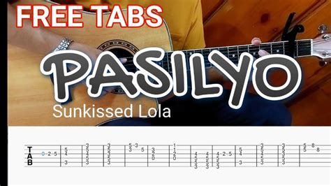PASILYO CHORDS by SunKissed Lola @ Ultimate.